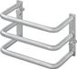 ProPlus Protection de feu arrière - Fer galvanisé - 140 x 105 x 80 mm