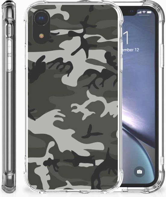 B2Ctelecom Apple iPhone XR TPU Case - Army Light - Camouflage