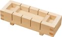 Kivora B.V. Presse à sushi japonaise (Oshizushi), pour 5 tranches (8,3 × 3 pouces)
