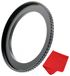 Breakthrough Photography 77mm tot 82mm Step-Up Lens Adapterring voor Filters, Gemaakt van CNC Machinaal bewerkt Messing met Matte Black Electroplated Finish