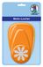 Ursus 19480011 Motiefperforator met hendel, middel, madeliefje, ca. 25,4 mm, oranje