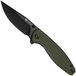 SENCUT Vyrce S25104-1, Black D2, OD Green G10 zakmes