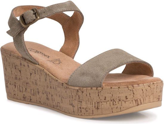 s.Oliver Women's Sandals 5-5-28311-20 - Green - Size 42 EU