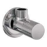 Brauer Hoekstopkraan Brauer Chrome Carving Edition Compleet Met Slang Chroom