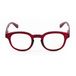 Contacta Hipstyle Bebop leesbril voor dames en heren, klassieke en kleurrijke bril, frame met flex-staven, kleur rood, dioptrieën +1,50, doos met brillenzak, 27 g