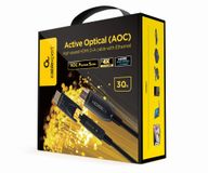 Gembird CCBP-HDMID-AOC-30M Câble HDMI HDMI Type A (Standard) vers HDMI Type D (Micro) Noir 30m