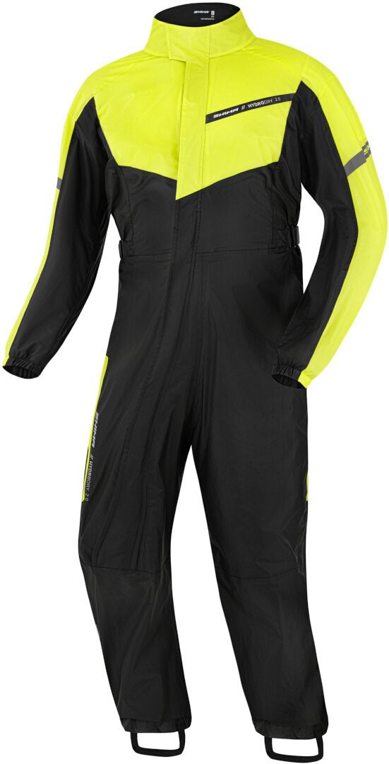 SHIMA HYDRODRY 2.0 Waterdichte Motorfiets Regenpak Heren Womens Motorfiets Opvouwbare Regenkleding Regenjassen Set Overjas Regenseal Reflecterende Ademend Natte Weer Winter (Suit Unisex, Fluo, XXL)