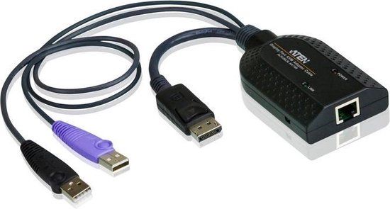ATEN KA7169 Interfacekaart/-adapter USB 2.0 - Zwart