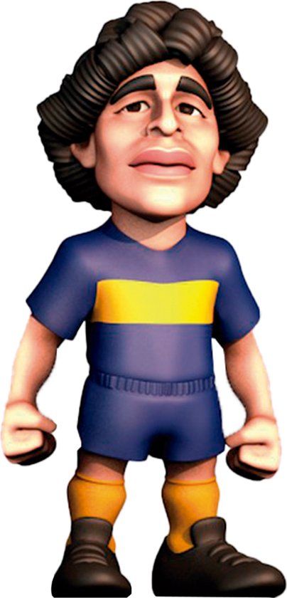 Minix Football Stars #10BJ - Diego Maradona Boca Juniors Jersey - 12CM - Sport Merchandise