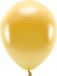 Merkloos / Sans marque Partydeco Sp. Z O. O. Party ballonnen eco/biologisch afbreekbaar - 200x - goud