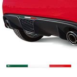 Stripe Abarth Stripe 3D-stickers, driekleurig, Italië, voor trekker 500 Abarth