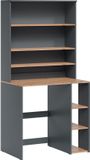 Vicco Wasmachinekast Viktor, Antraciet/Goudkleurig Eiken, 93.6 x 88.2 cm