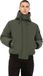 Schott NYC Beever-Kaki-l jas, groen, L heren
