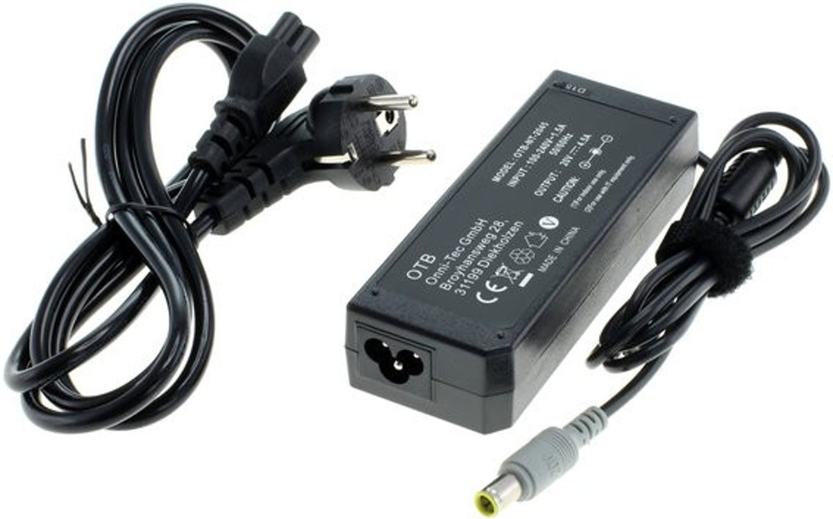 Out of the Box Notebook adapter 20 V 90 W compatibel met IBM en Lenovo