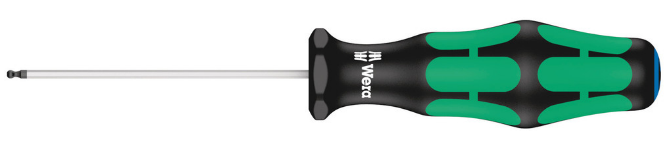 Wera 352 Ball End Screwdriver for Hexagon Socket Screws - 05138070001