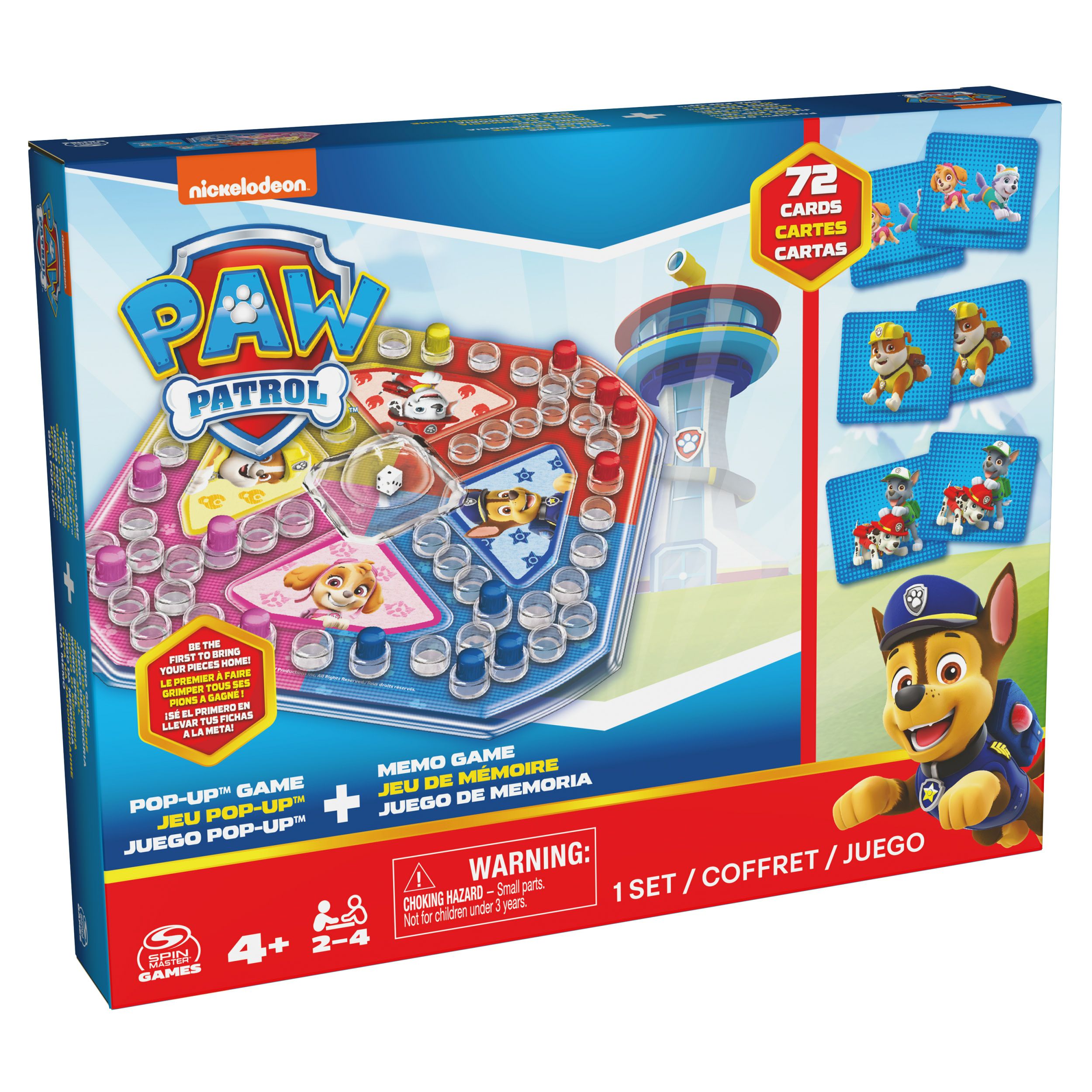 PAW Patrol Pop-Up Bordspel - Multi-genre - 4+ jaar