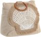 Atmosphera Butée de porte Beachhouse - coquillage - 1 kg - coton - 18 x 11 x 16 cm - nautique / plage