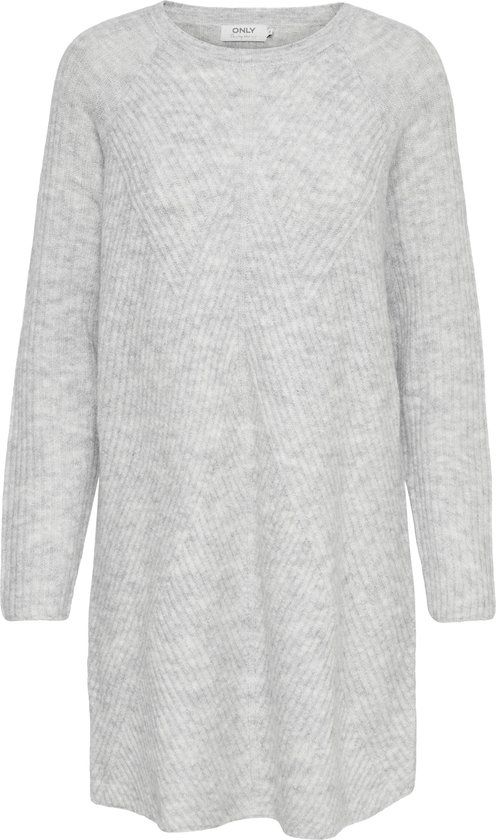 ONLY ONLCAROL L/S DRESS KNT Women's Dress - Size S - Grey