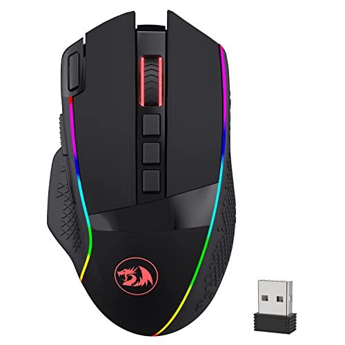 REDRAGON M991 Draadloze gaming-muis - 19000 DPI - Bekabeld/Draadloos