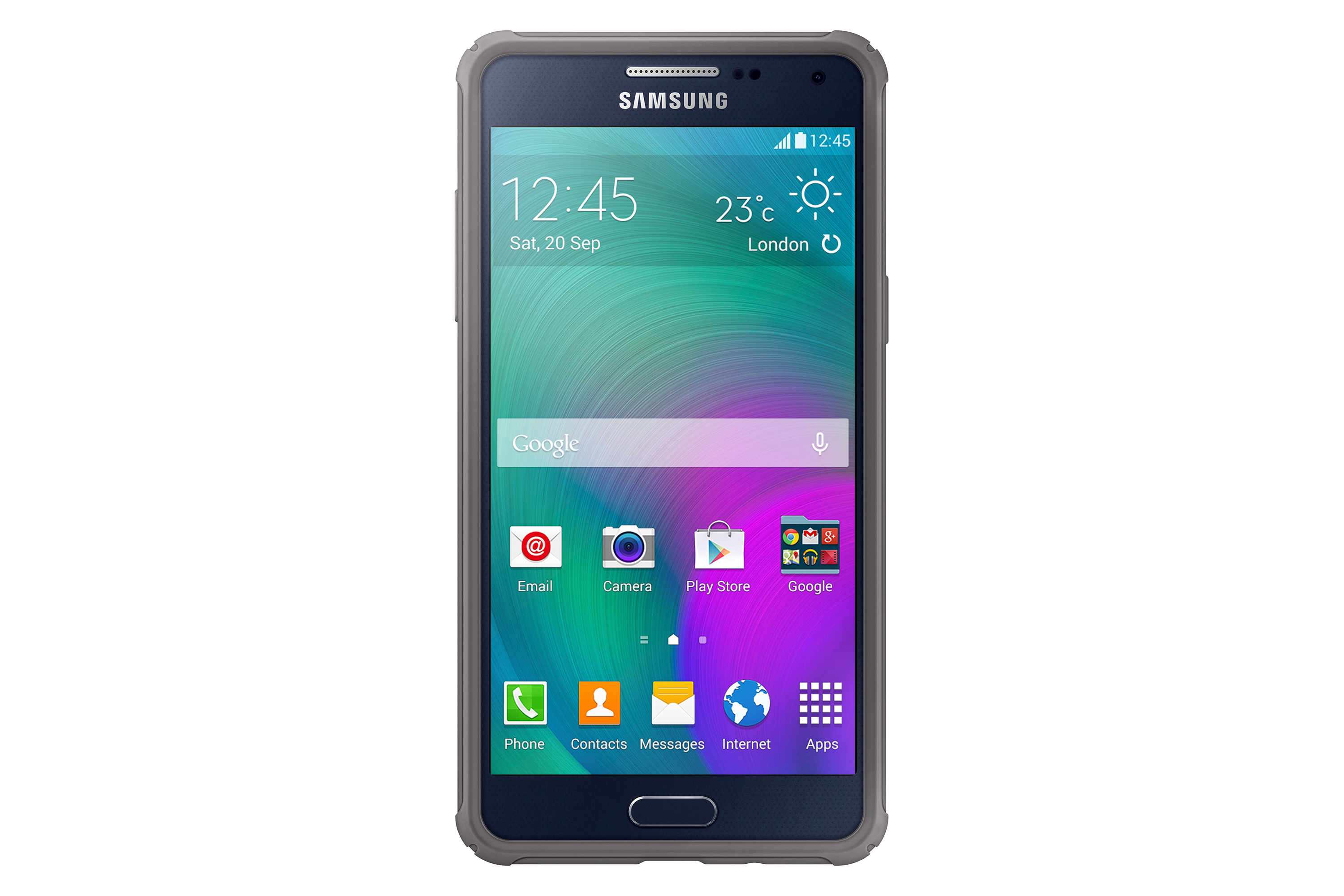 Samsung EF-PA500B - Back Cover - Galaxy A5 - Grijs, Wit