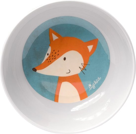 Sigikid Melamine bowl fox, The little ones 24991 multi colour