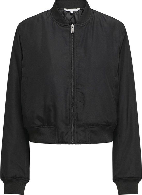 ONLY ONLALMA Bomber Jacket Women - Black - Size XL
