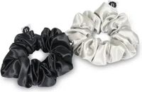 Beauty Pillow Luxury Silk Scrunchies - Black