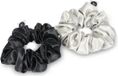 Beauty Pillow Luxury Silk Scrunchies - Black
