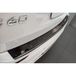 Avisa Zwart RVS Achterbumperprotector compatibel met Volvo XC60 II 2017-2021 & Facelift 2021- incl. R-Design & Plug-in-Hybrid 'Shadow Premium'