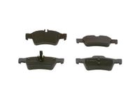 Bosch 0986424699 Jeu de 4 plaquettes de frein à disque d'origine