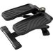 Mini stepper disque de torsion de la taille 2 en 1 écran LCD, hauteur réglable, 100 kg, 42 x 34 x 22 cm, noir