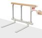 Barrière de lit - Pliable - 70 x 40 cm - Couleur bois