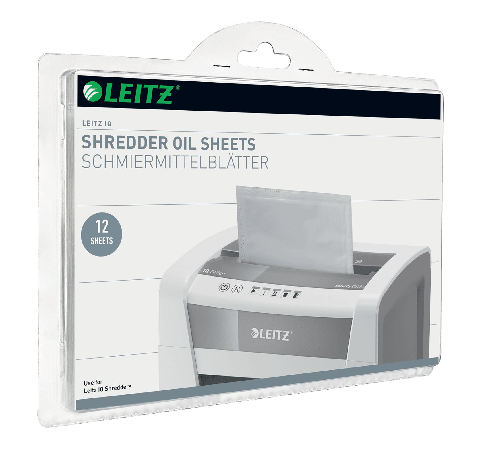 Leitz IQ Olievellen voor Papierversnipperaars - 12 Stuks - 80070000