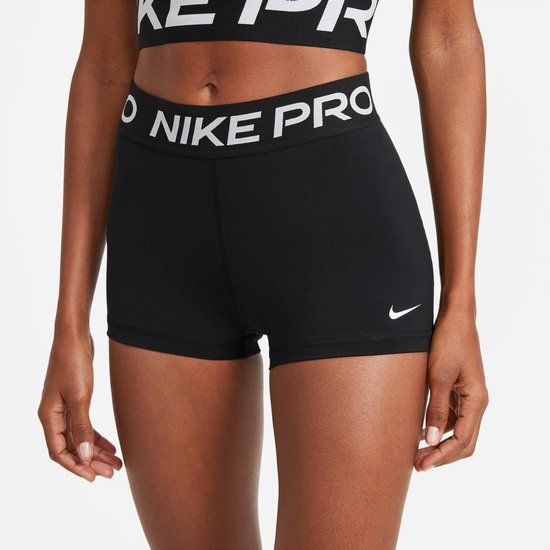 Nike Pro 365 3" Sport Short - Dames - Zwart - Maat L