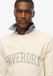 Superdry Athletic Essentials sweatshirt met ronde hals - Heren - M - Desert Bone Off White