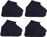 Housses de pluie, set de 4, réutilisable, imperméable, adapté à la randonnée, au cyclisme et à un usage quotidien, offre une protection contre l'eau, la neige et la boue