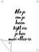 GreatGardenPosters Tuinposter Quotes - Tekst - Spreuken - Wit - 30x40 cm - PVC - Rechthoek