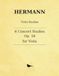Hermann 6 Concert Studies, Op. 18: Koncert-Studien for Solo Viola — Praeludium und Fughette, Adagio, Scherzo, Romanze, Lento, Chromatische Studie