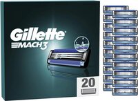 Gillette Mach 3 Scheermesjes - 20 stuks - Navulmesjes