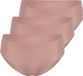 sloggi Dames hipster slip 3 pack ZERO Feel 2.0 cacao