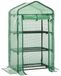 Serre de jardin Serre de jardin - Serre à tomates - Balcon - 69 x 49 x 126 cm - Vert