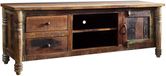 MASSIVMOEBEL24.DE meuble TV en bois de récupération multicolore bois massif 145x50x55 cm