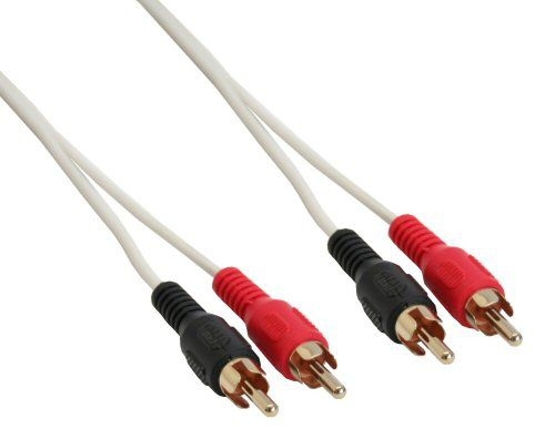 Inline 2m 2x RCA M/M