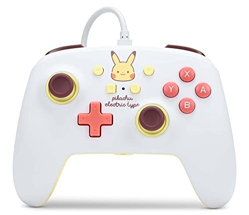 Power A Geavanceerde bedrade controller voor Nintendo Switch - Pikachu Electric Type