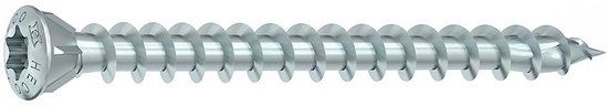 HECO TOPIX-Plus vloerschroef 4,5x60mm lenskop verzinkt voldraad T20 (200 stuks)