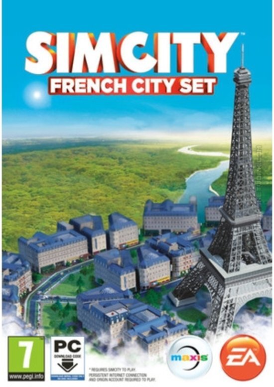 Electronic Arts Sim City French City Buildings add on (2013) /PC