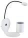 Homemania 5852102 Arles wandlamp, zwart, wit, metaal, PVC, 24 x 40 cm