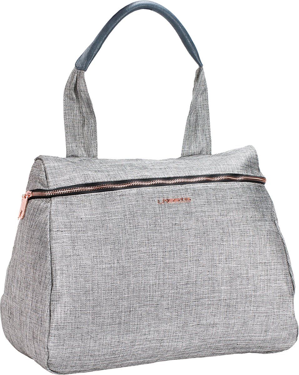 Lässig Glam Rosie Bag antraciet glitter - grijs