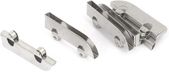 OEM GV Solutions E-Ambar - Showcase Schuifdeur Roller Clamp Stalen Wiel Katrol 5 stks - Zilvertoon