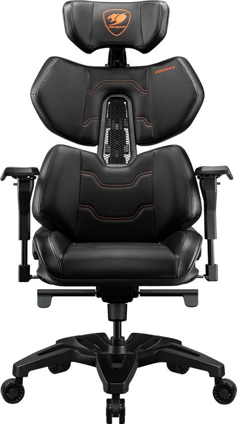 Cougar Terminator Gaming stoel, Zwart/Rood